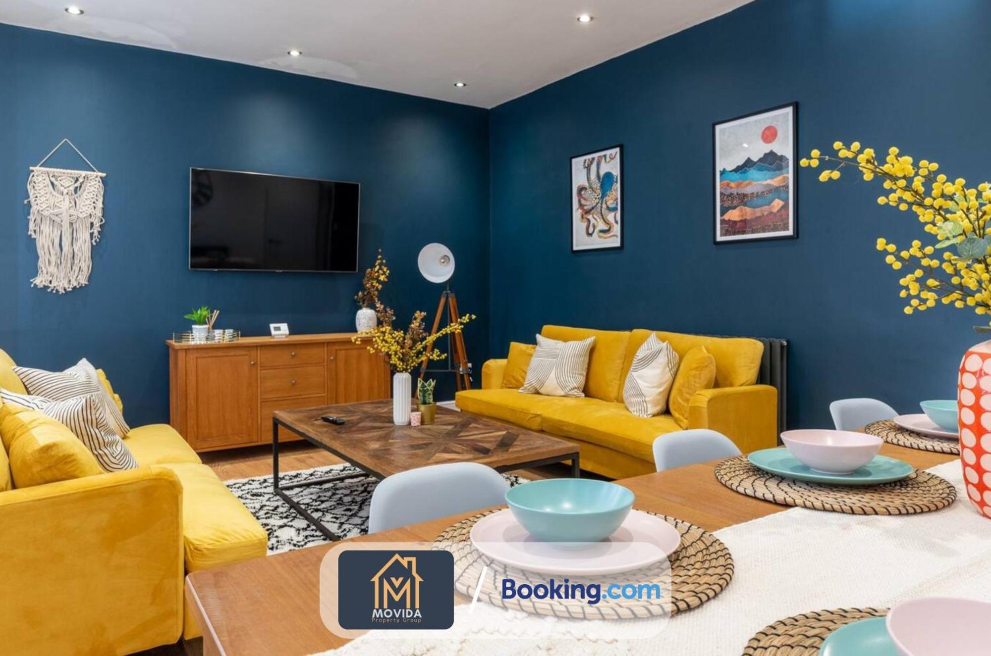 Central Elegant Three Bed Duplex By Movida Property Group Short Lets & Serviced Accommodation Χαρογκέιτ Εξωτερικό φωτογραφία