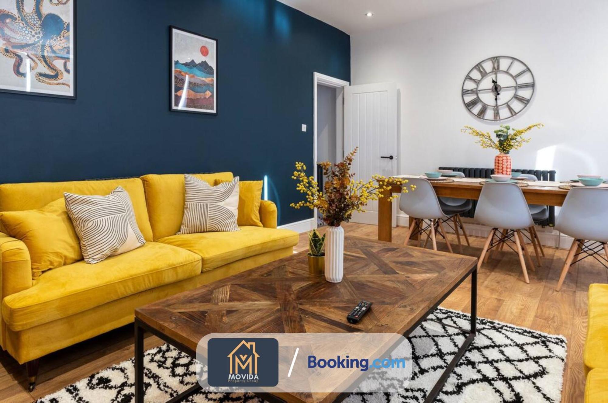 Central Elegant Three Bed Duplex By Movida Property Group Short Lets & Serviced Accommodation Χαρογκέιτ Εξωτερικό φωτογραφία