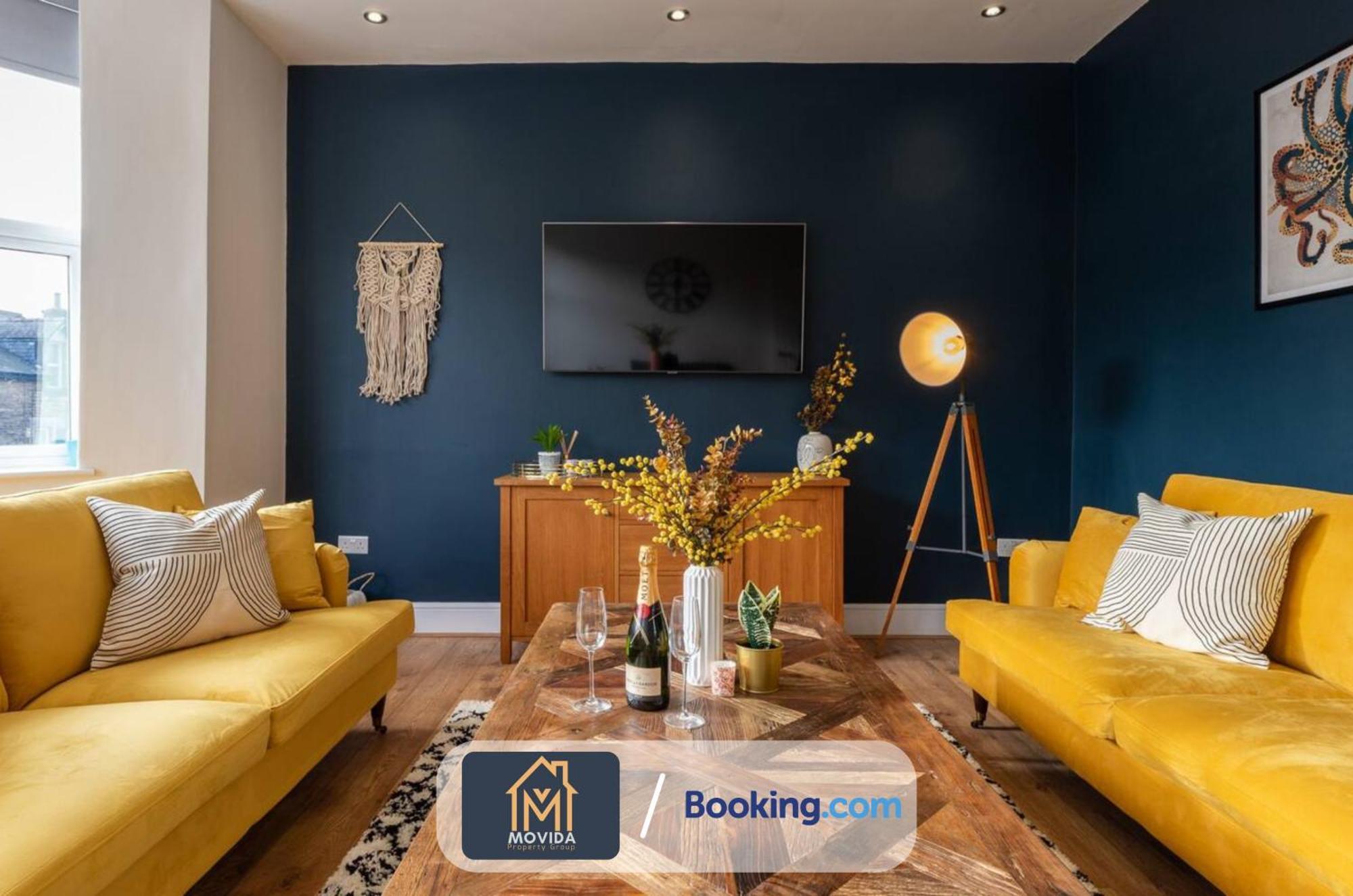 Central Elegant Three Bed Duplex By Movida Property Group Short Lets & Serviced Accommodation Χαρογκέιτ Εξωτερικό φωτογραφία